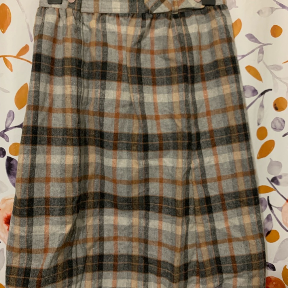 Donn Kenny Plaid Skirt Sz 11/12